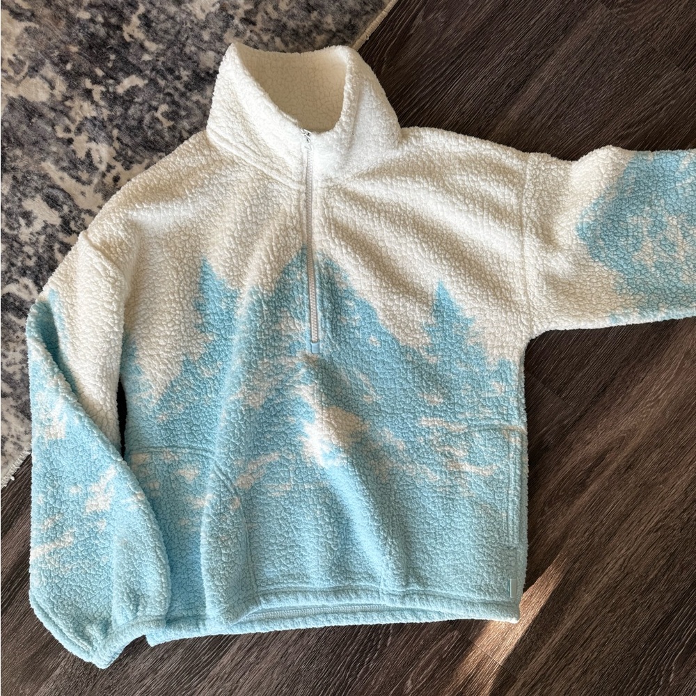 Perfect condition sherpa pullover  ❄️